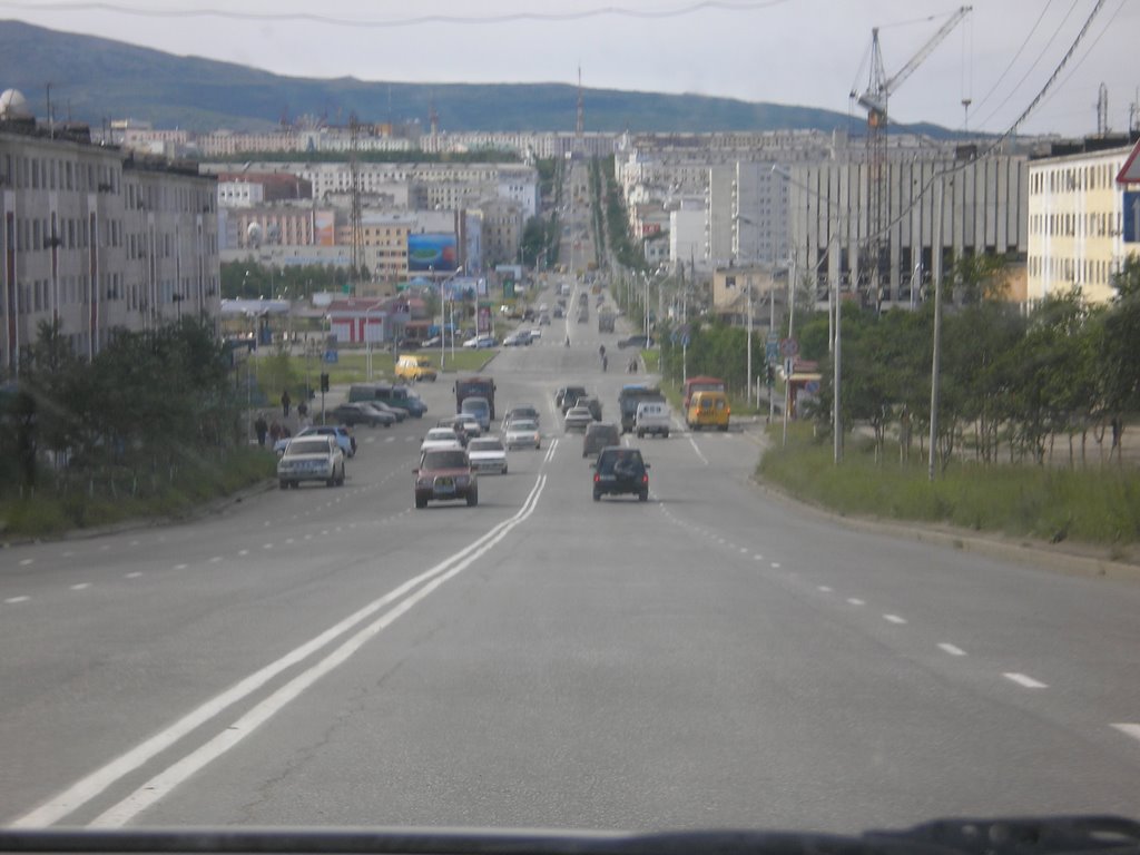 Дорога в город, Магадан