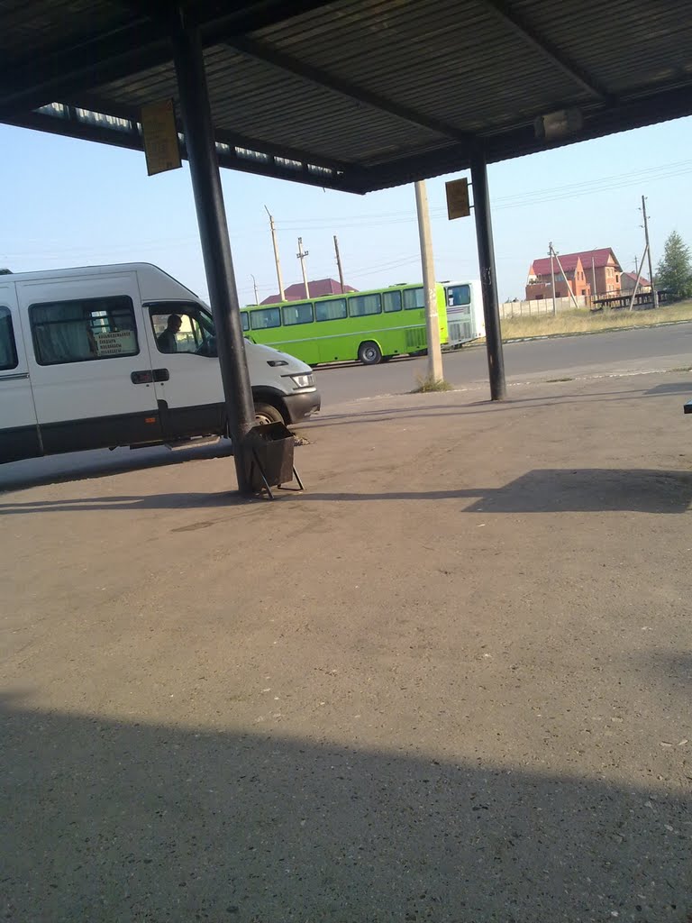 Platform bus station Kozmodemyansk, Козьмодемьянск