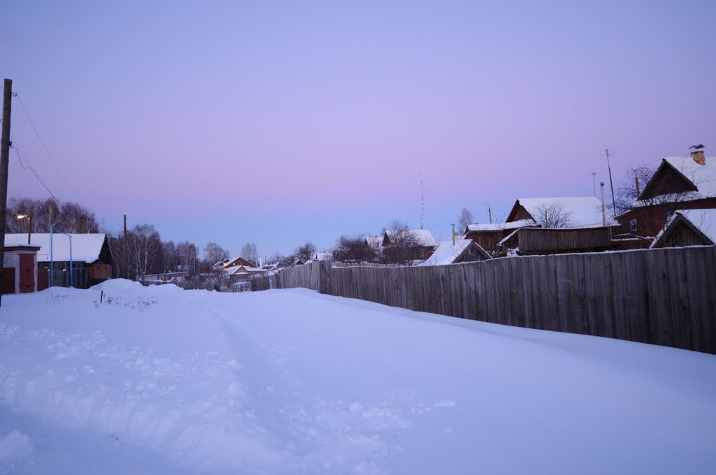 Early winter evening (Ранний зимний вечер), Козьмодемьянск