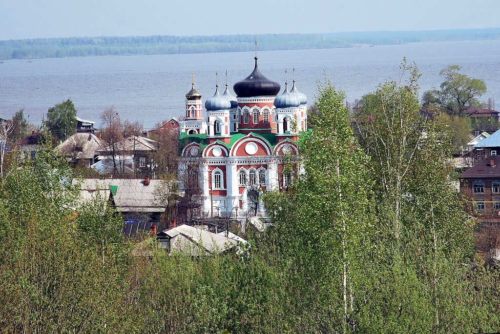 Козьмодемьянск. Смоленский собор (1872) 	 Kozmodemyansk. Smolensky Cathedral (1872), Козьмодемьянск