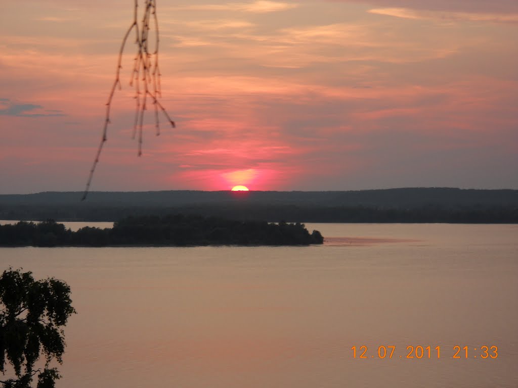 Закат, Козьмодемьянск