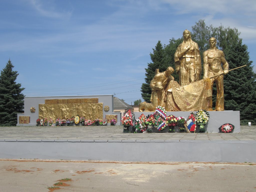 Памятник павшим в ВОВ, Атяшево