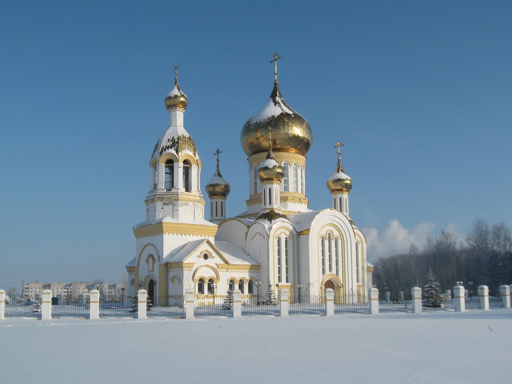 Благовещенская церковь п.Комсомольский, Комсомольский