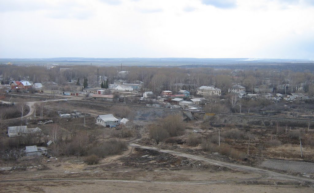 Панорама поселка Комсомольский, Комсомольский