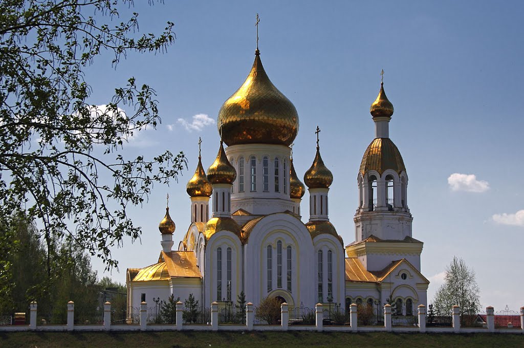 Благовещенский храм в п.Комсомольский, Комсомольский