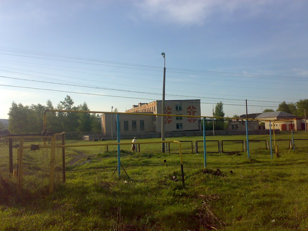 Физкультурный двор школы., Кочкурово