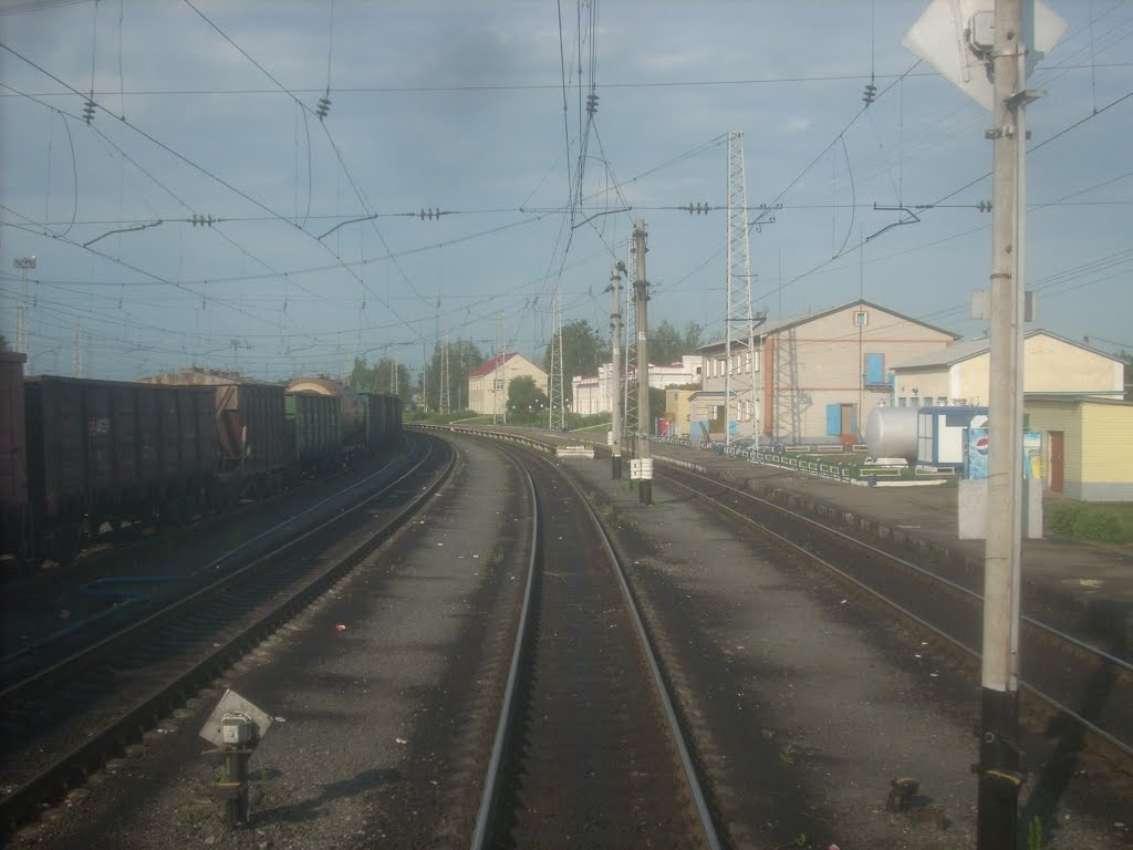 Станция Красный Узел, Вид с севера, Ромоданово
