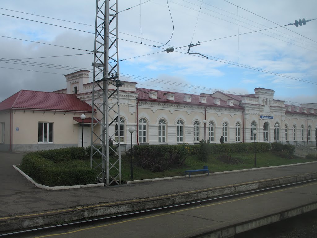 ст.Красный Узел (вид из поезда), Ромоданово