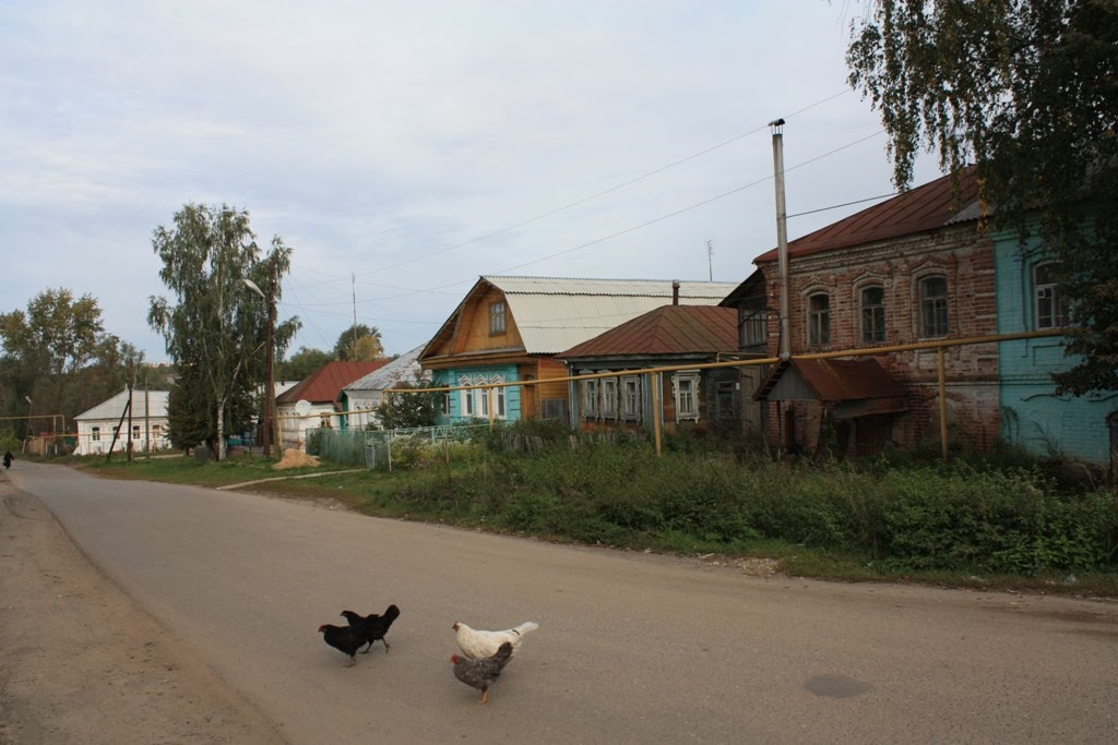 Сельская улочка, Теньгушево