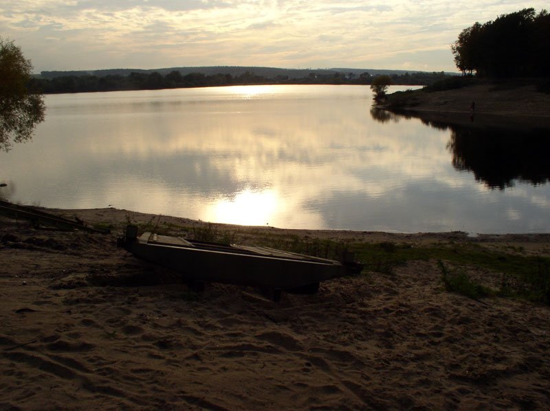 Lake in Protvino, Протвино