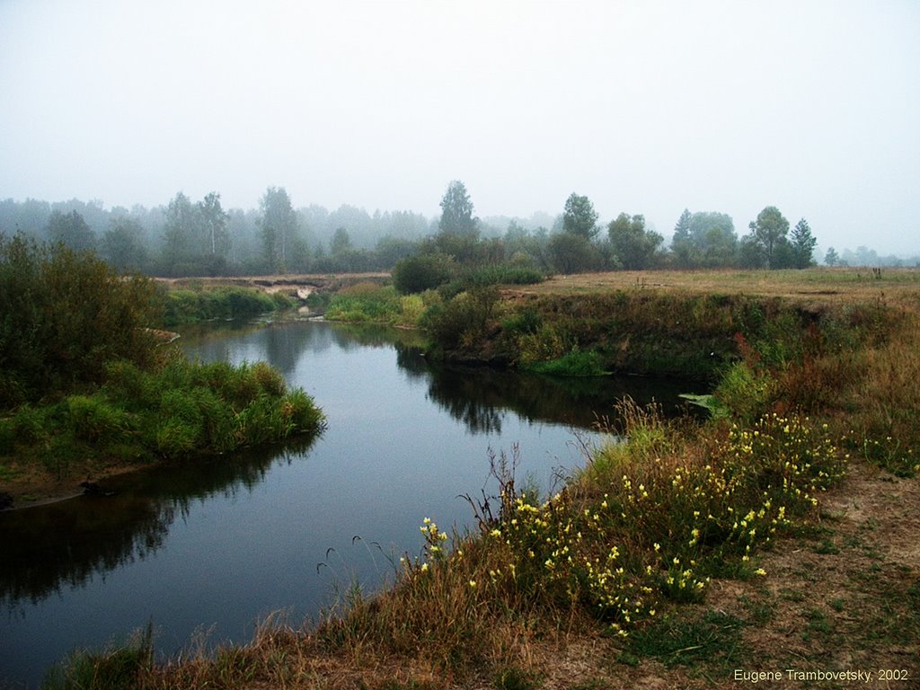 Nerskaya river, near Gubino village., Ашитково