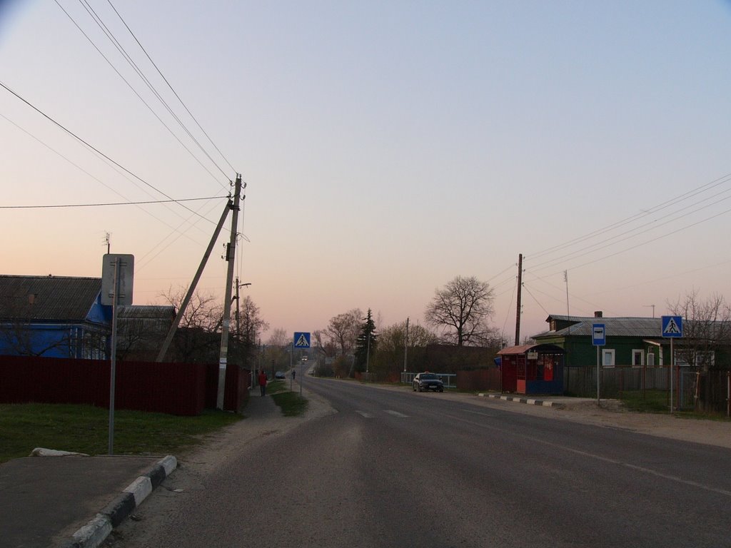 bus stop, Ашитково