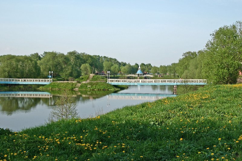 Бронницы, мосты на Кожурновке, Бронницы