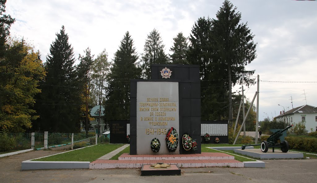 Памятник павшим воинам, Вербилки