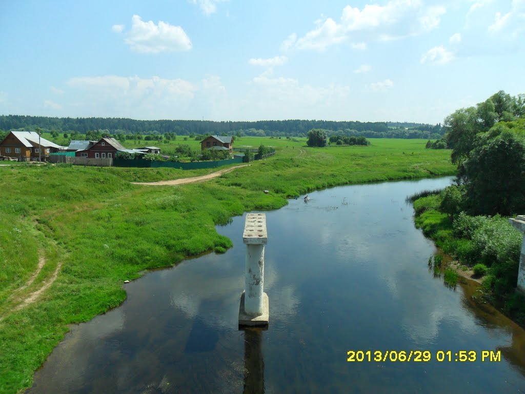Река Протва (Верея). м, Верея