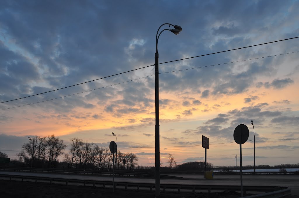 Рассвет у МКАДа / Dawn at the Moscow Ring Road, Видное