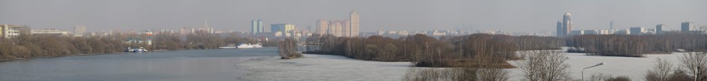 Panorama to Shchukino and Strogino, Вождь Пролетариата