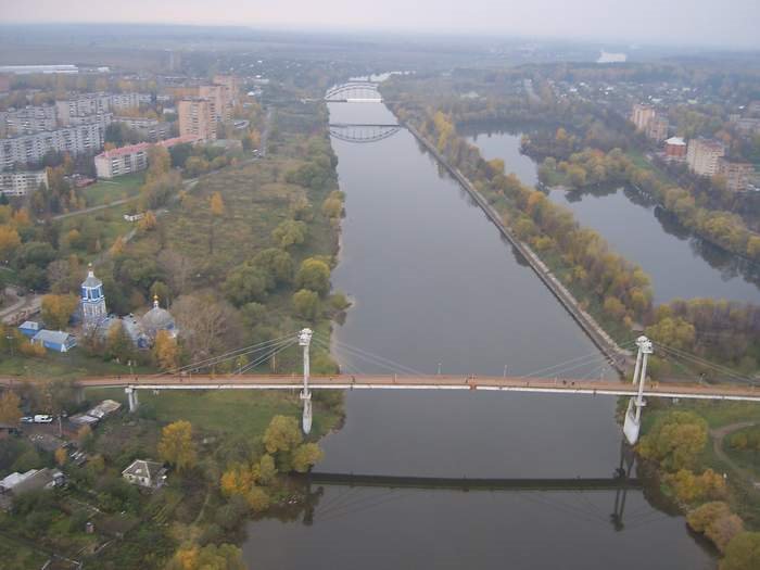 Пешеходный мост, Воскресенск
