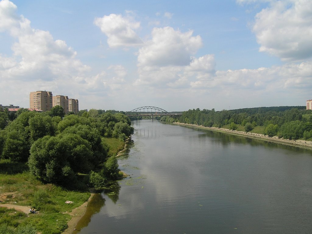 View from the bridge, Воскресенск