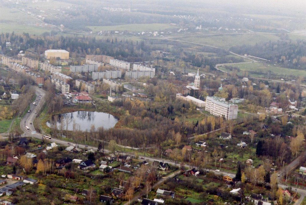 Вид сверху на Деденево, Деденево