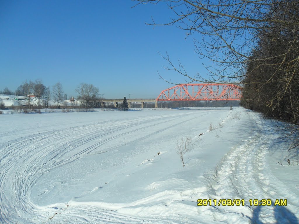 ж.д. мост через канал. м, Деденево