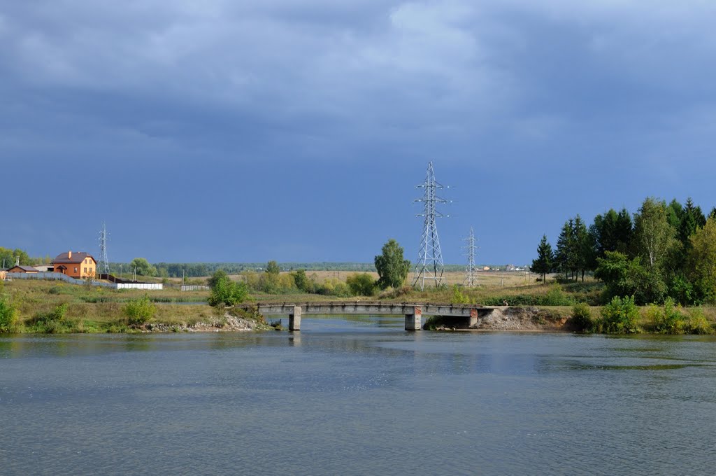 Мостик через речку Пьявицу, Деденево