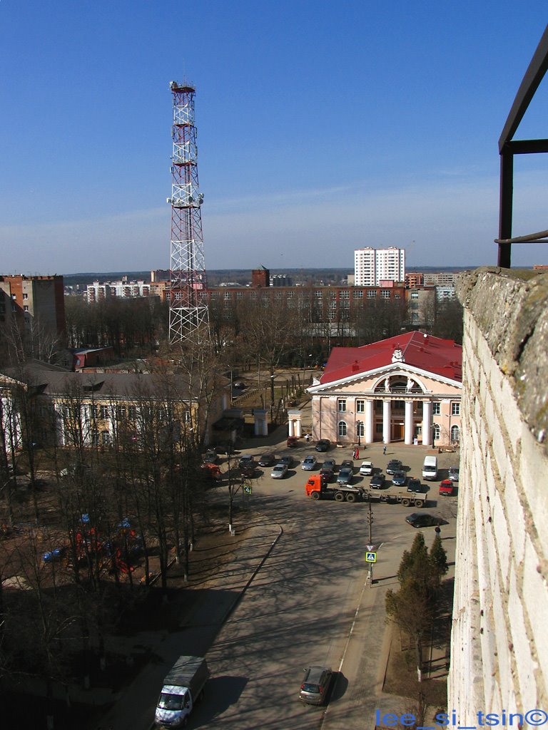 Вид на площадь перед ДК, Дедовск