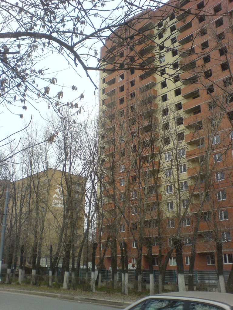 Building of hostel for MIPT students, Долгопрудный