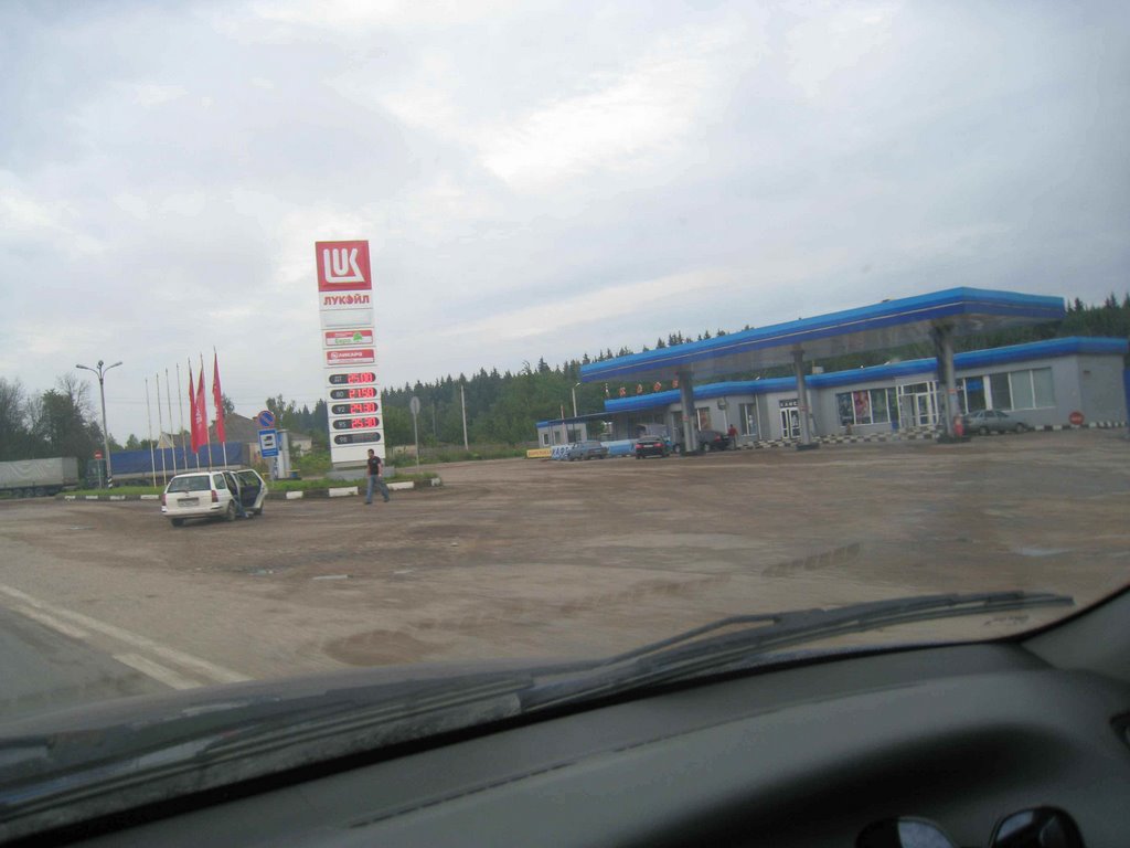 Заправка на 86 км трассы М1(10.08.2008), Дорохово