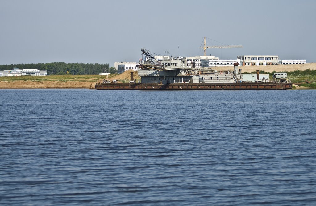 Dubna, Volga river, July-2008, Дубна