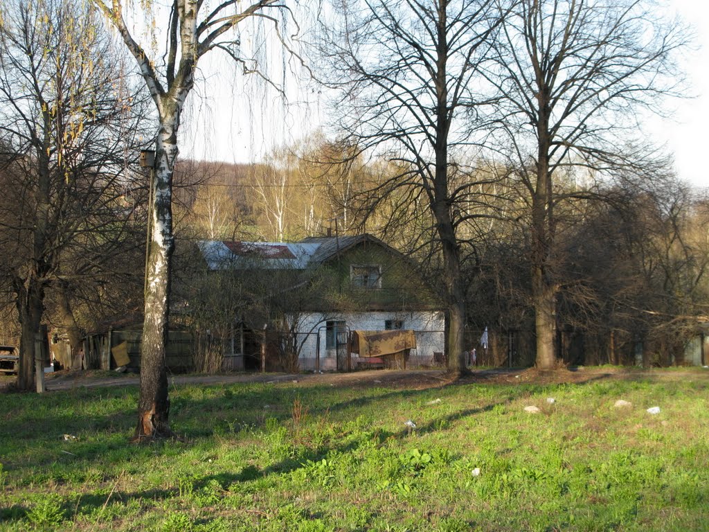 Last houses of village "Roslovka", Загорск