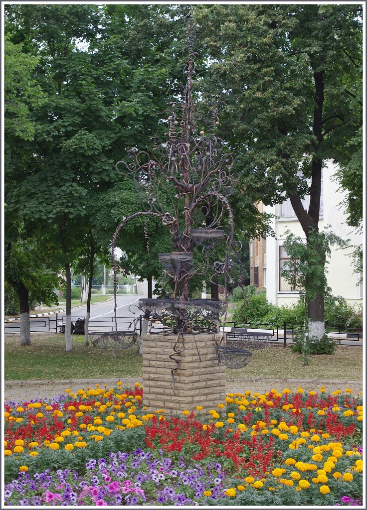 Егорьевск. Скульптура, вроде как... 07.2013., Запрудная