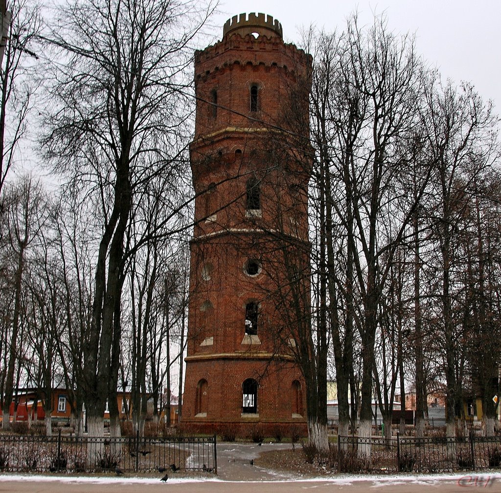 Зарайск. Старая водонапорная башня, Зарайск