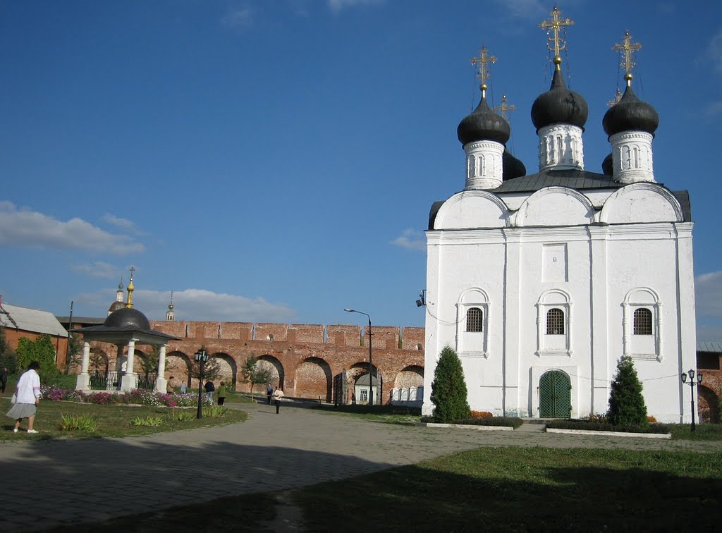 Зарайск. Кремль. Собор Иоанна Предтечи Zaraysk. Kremlin. Cathedral of St. John the Baptist, Зарайск