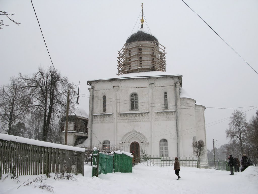 Assumption Cathedral in winter (Успенский собор) 3, Звенигород