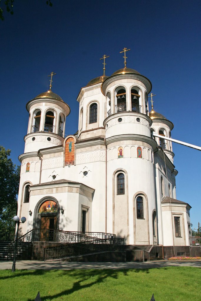 Церковь Вознесения Господня в Звенигороде. Западный фасад, Звенигород