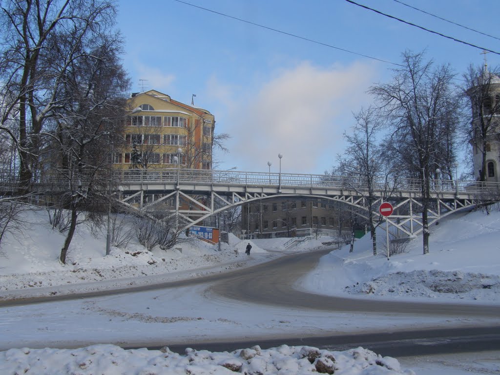 Пешеходный мост, Звенигород