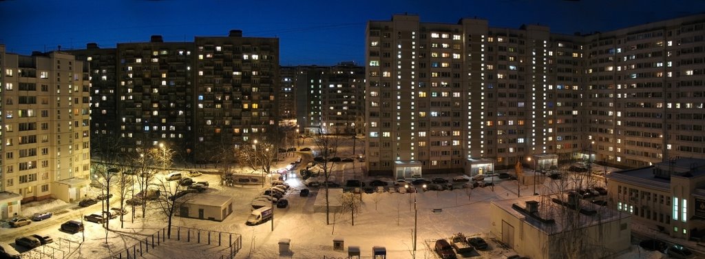 Панорама из окна, Зеленоград
