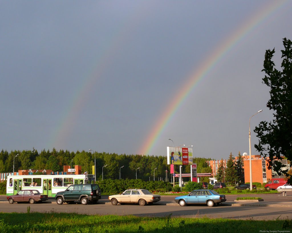 Россия, Зеленоград. Южная промзона. Радуга. Zelenograd. Rainbow., Зеленоград