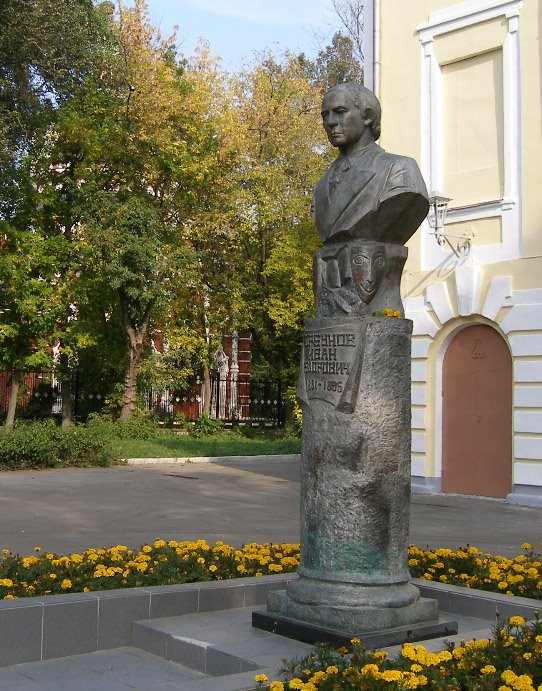 Памятник Горбунову, Ивантеевка