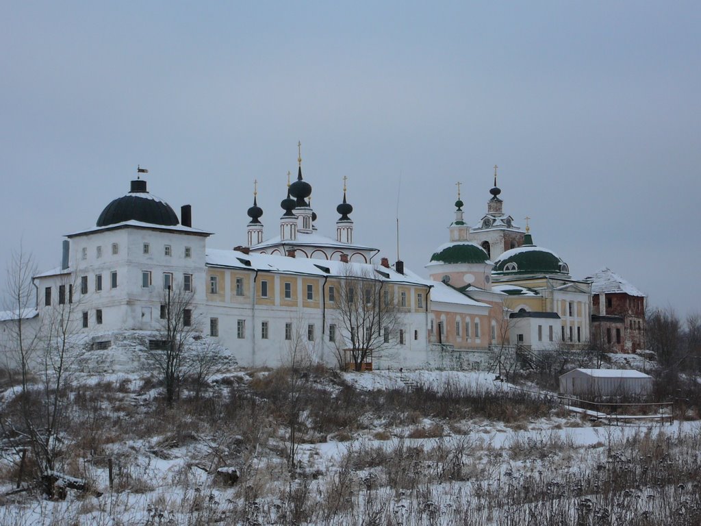 Белопесоцкий монастырь зимой 2, Кашира