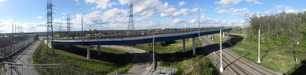Автомобильный мост около д. Сергеевки, Климовск