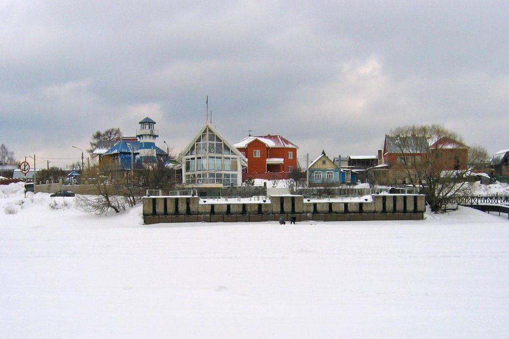 Клязьминское водохранилище зимой. Чиверево., Клязьма