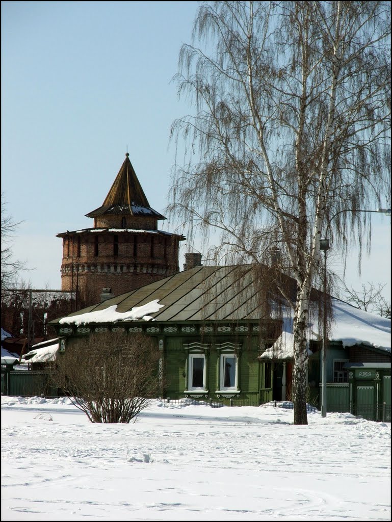 Коломенский кремль. Маринкина башня., Коломна