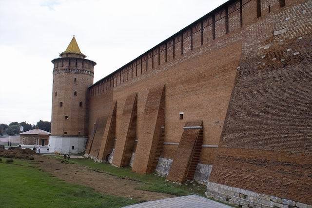 стены Коломенского кремля, Коломна