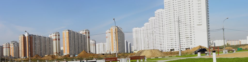панорама новых домов, Люберцы