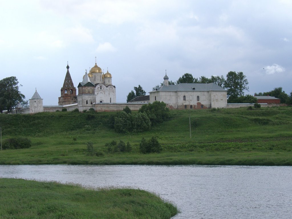 Лужецкий монастырь на Москва-реке / Luzhetskiy Monastery at Moscow-river, Можайск