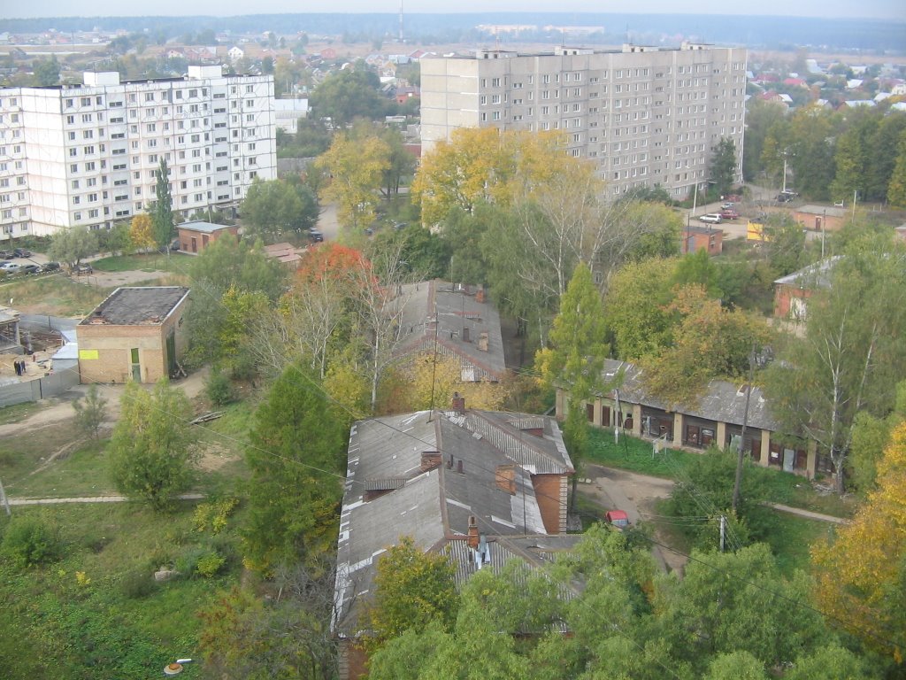 Бараки по улице Новикова / Barracks along Novikov Street, Нарофоминск