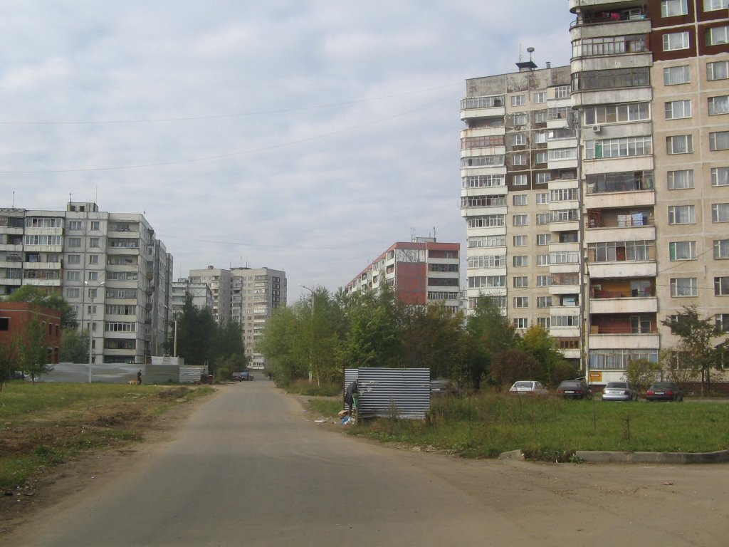 Улица Луговая / Lugovaya Street, Нарофоминск