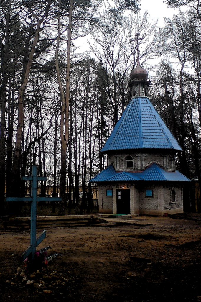 Храм Владимирской иконы Божией Матери  в парке, Нахабино